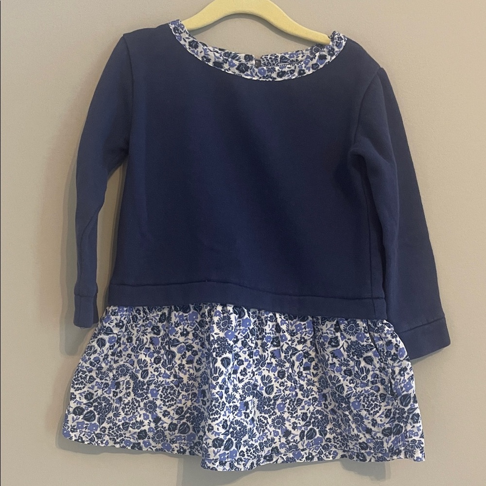Vineyard Vines Blue Floral Dress